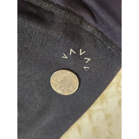 Varley Ombre Leggings Womens XXS XS Blue Black Mid Rise - Picture 7 of 9